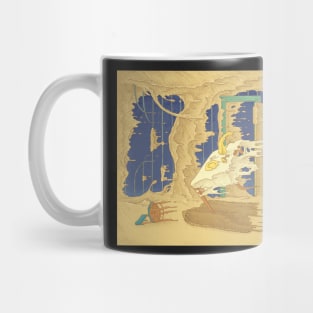 What if the world will flow to the right? Mug